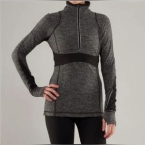Lululemon women’s Run full tilt 1/2 zipper pullover jacket size 8